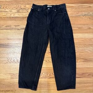 Madewell Women’s Ballon Arc Wide Leg Jeans In Noll Wash Size 29
